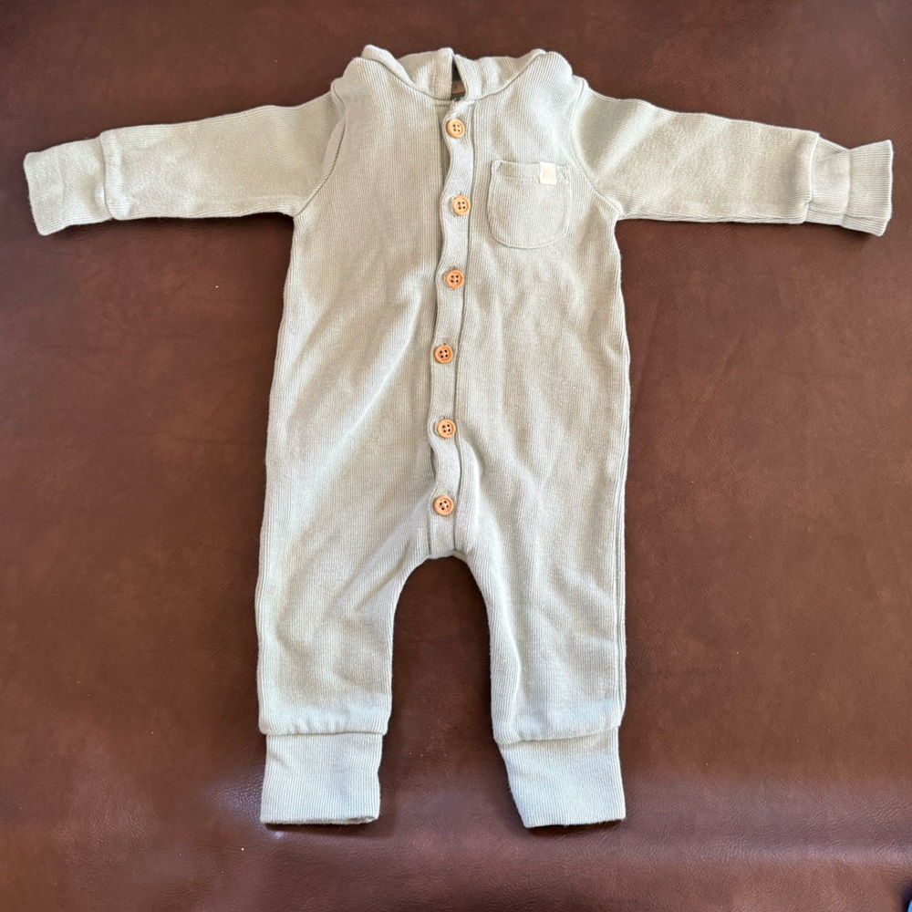 Cozy Green Kids Footie Pajamas by George Clothing